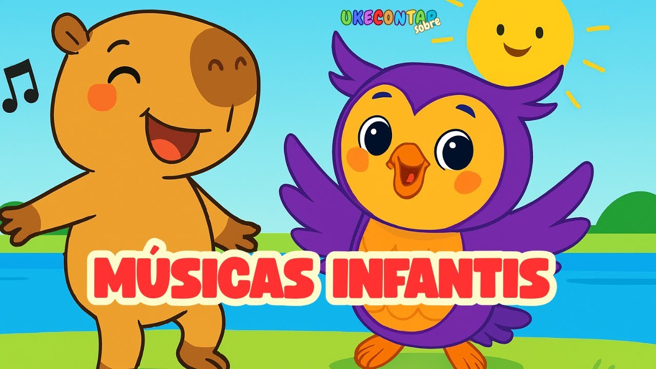 Vamos cantar e dançar com a Corujinha e a Capivara Capi |  Músicas Infantis