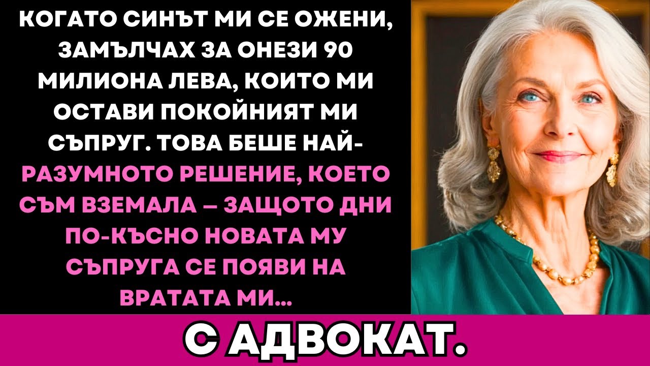 Синът Ми Се Ожени И Скрих Наследството; Няколко Дни По-Късно Жена Му Дойде С Адвокат