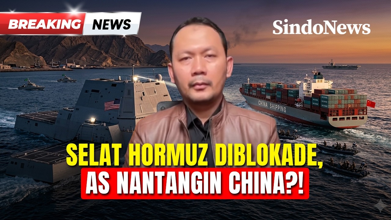 Selat Hormuz Diblokade, Amerika Serikat Nekat Adang Kapal China? | Breaking News | 14/04