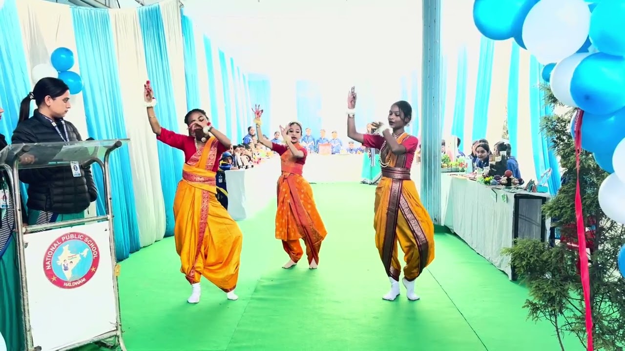 Welcome dance #welcomedance #scienceexhibition 