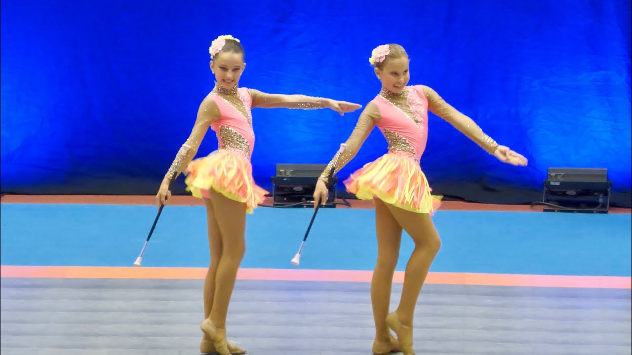 Majorettes *MICHELLE Karviná* BATON duo / Mažoretky  - Ostrava 2025 WM Championship