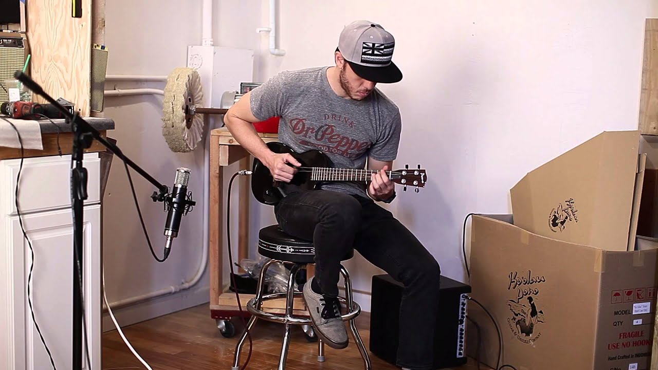 Zack Shimizu - Overview of the New Pono TE- Tenor Electric Ukulele -
