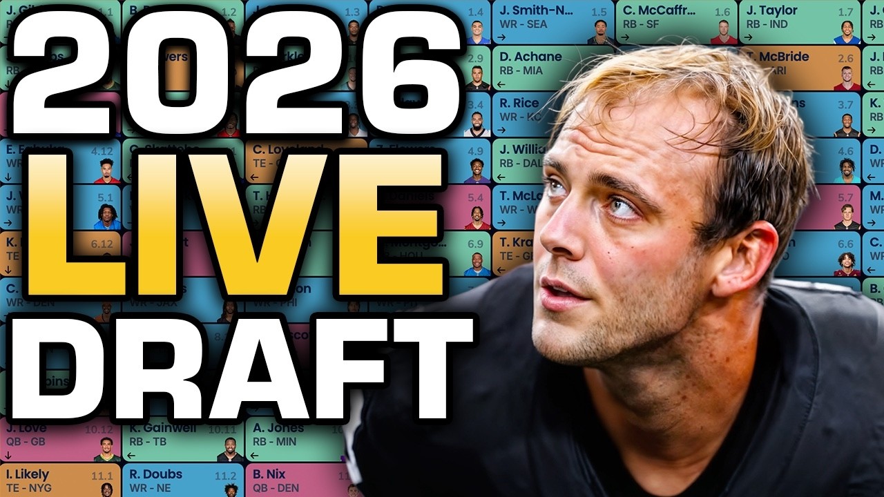 A 2026 Fantasy Football Draft