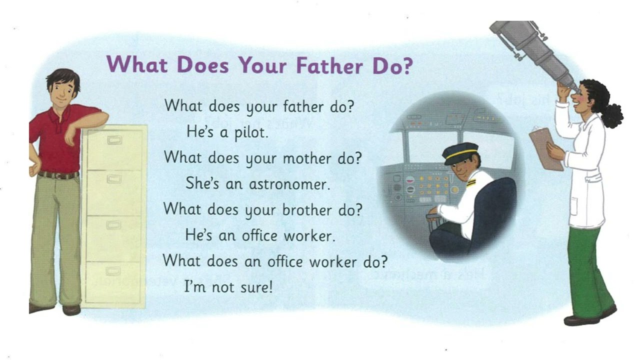 Let's Go 3 (CD 1.70) - What Does your Father Do?