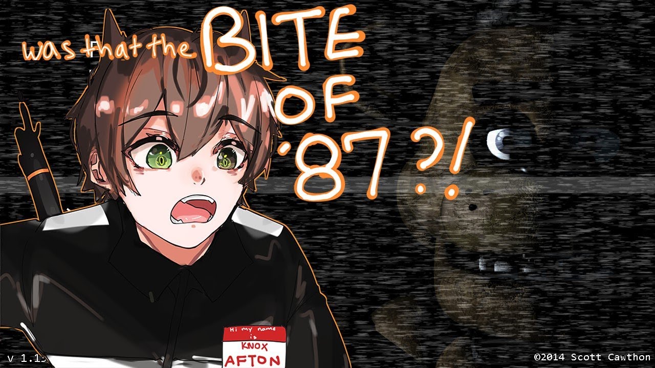 LET ME TELL YOU ABOUT THE BITE OF...【FIVE NIGHTS AT FREDDY'S】【NIJISANJI EN | Alban Knox】