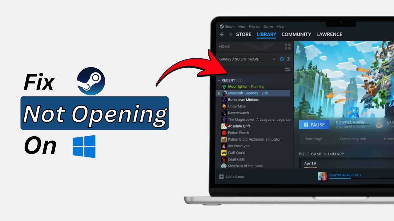 Как исправить проблему с запуском Steam на Windows 10 и 11 (2026) | Руководство по устранению неп...