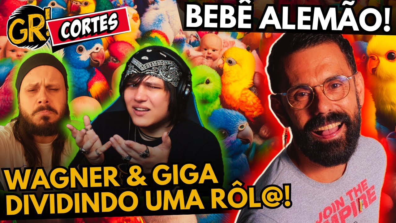 BEBÊ ALEMÃO: TRAGICÔMICO E GIGUINHA REAGEM AO CONTEÚDO PREMIUM DE MARCIO ROLINHA!