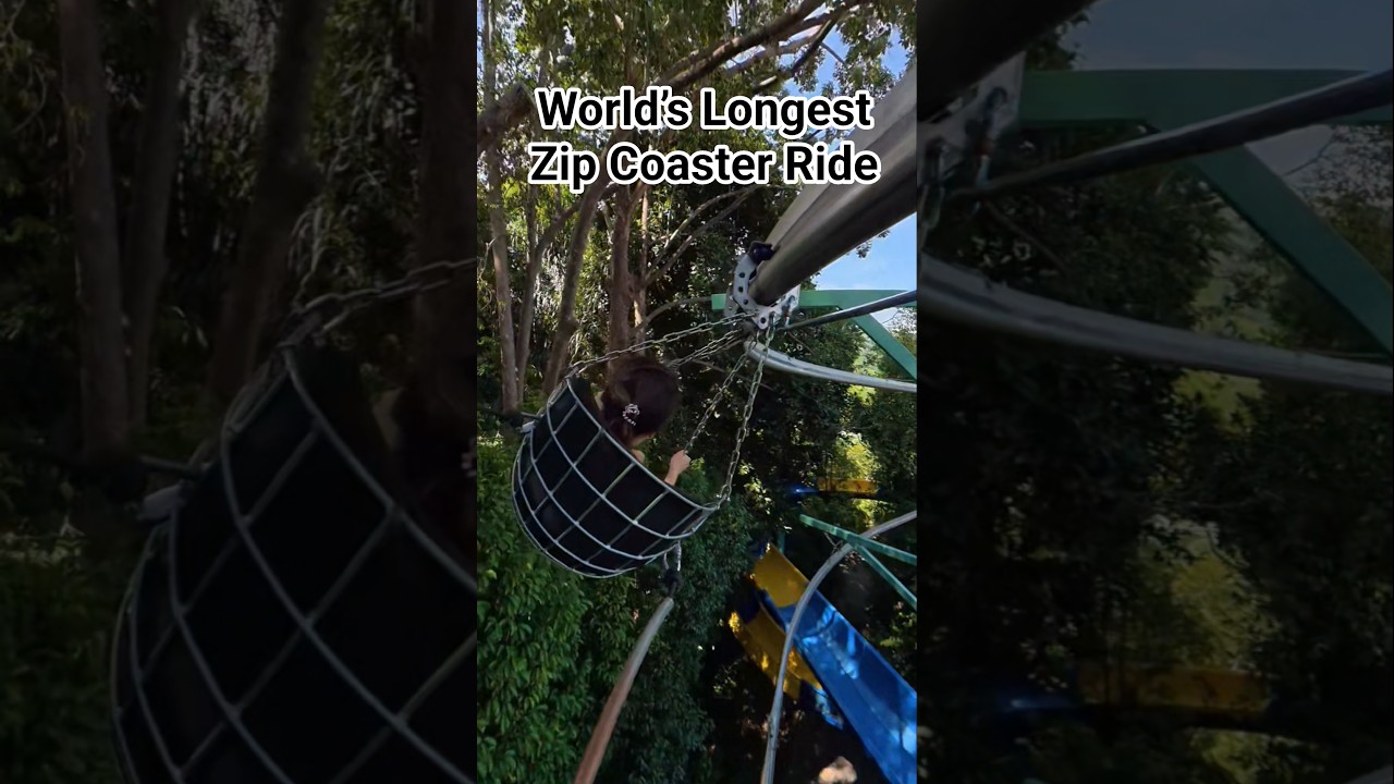 World&rsquo;s Longest Zip Coaster Ride