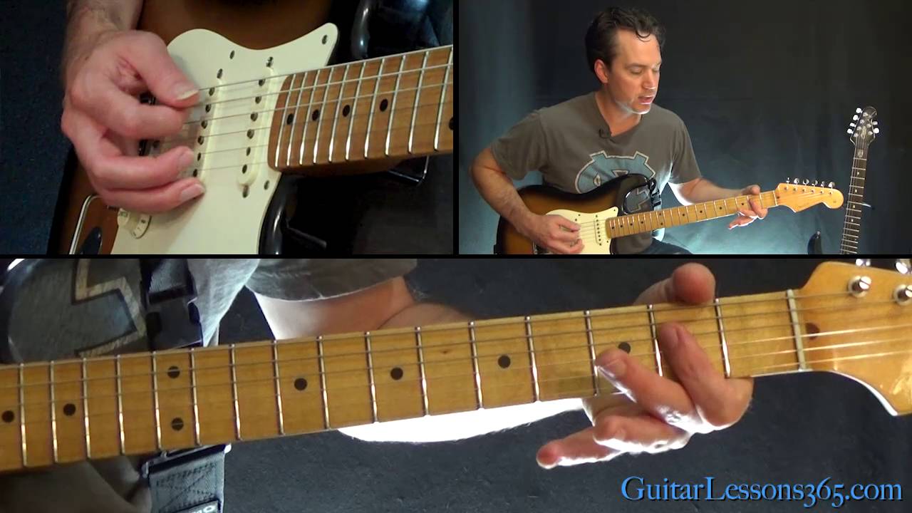 Bruce Springsteen - I'm On Fire Guitar Lesson