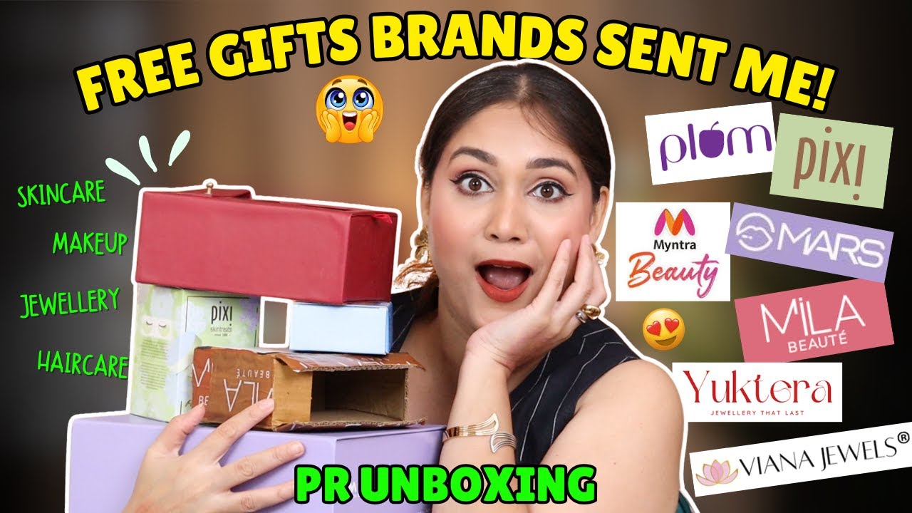 HUGE PR Unboxing | New Makeup, Skincare, Haircare & Jewellery