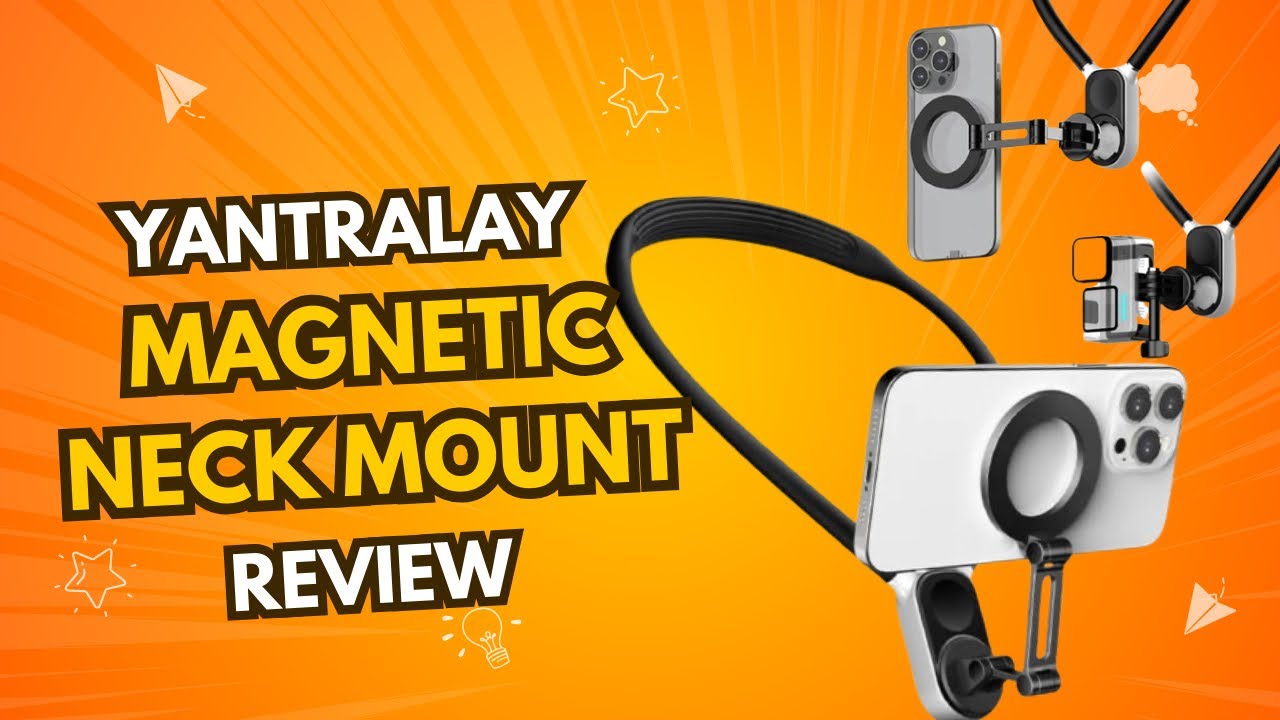 Yantralay Magnetic Neck Mount Review: Best Hands-Free Phone & Camera Holder? Features & Demo!