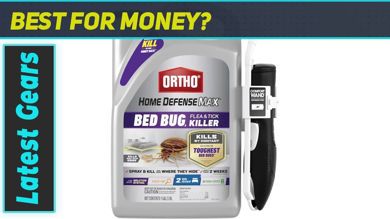 Средство от клопов, блох и клещей Ortho Home Defense Max: лучшая защита от вредителей
