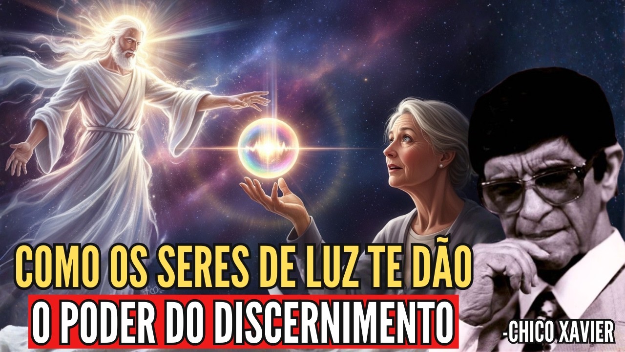 O PODER DO DISCERNIMENTO: Como Reconhecer os SINAIS DOS ESPÍRITOS DE LUZ em Sua Vida | Chico Xavier