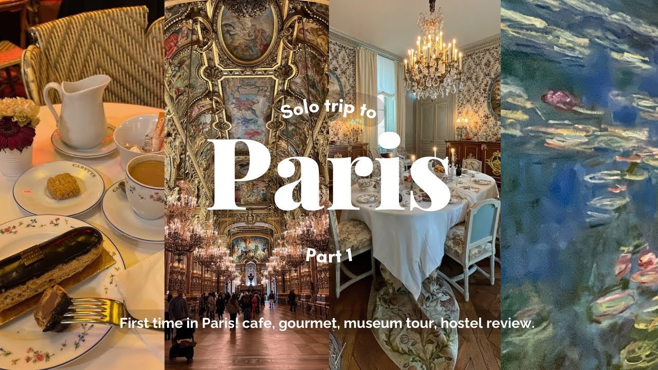 SUB) Paris Vlog🇫🇷Part 1｜気ままにひとりヨーロッパ｜ 定番＆穴場スポット巡り｜オルセー＆オランジュリー美術館🎨｜オテル・ドゥ・ラ・マリーヌ⚓️｜仁川空港の深夜トランジット