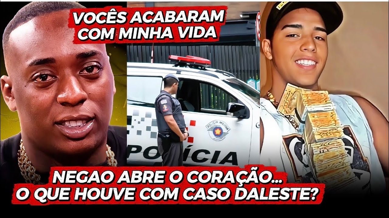 NEGÃO abre o coração SOBRE OPERAÇÃO POLICIAL E CASO DALESTE ESQUECIDO…