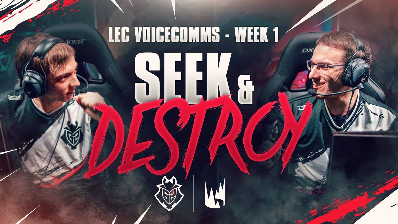 Seek & Destroy | LEC Весна 2019 Неделя 1 G2 Voicecomms