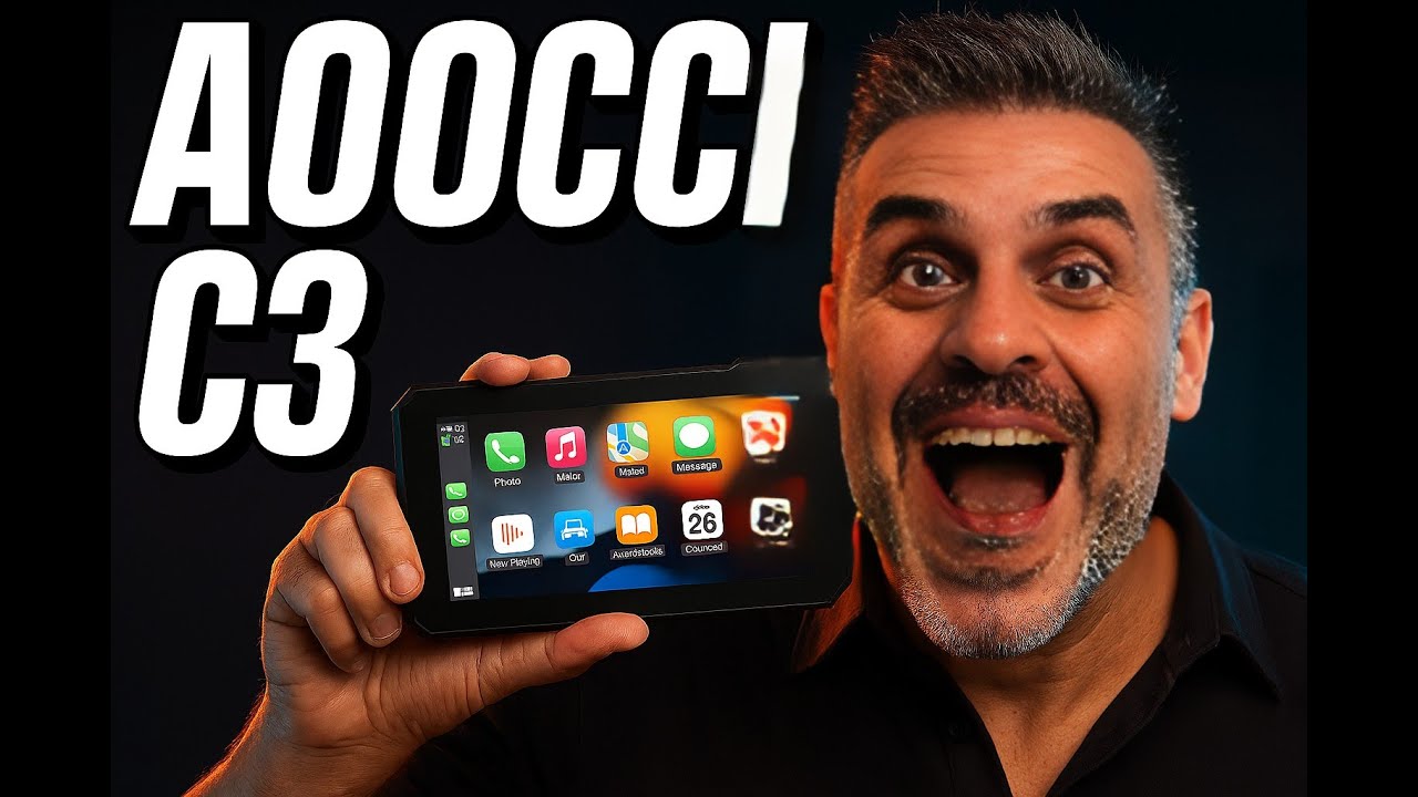 Quer um CarPlay Fácil de Instalar e Sem Problemas de Conexão?🔥AOOCCI C3!