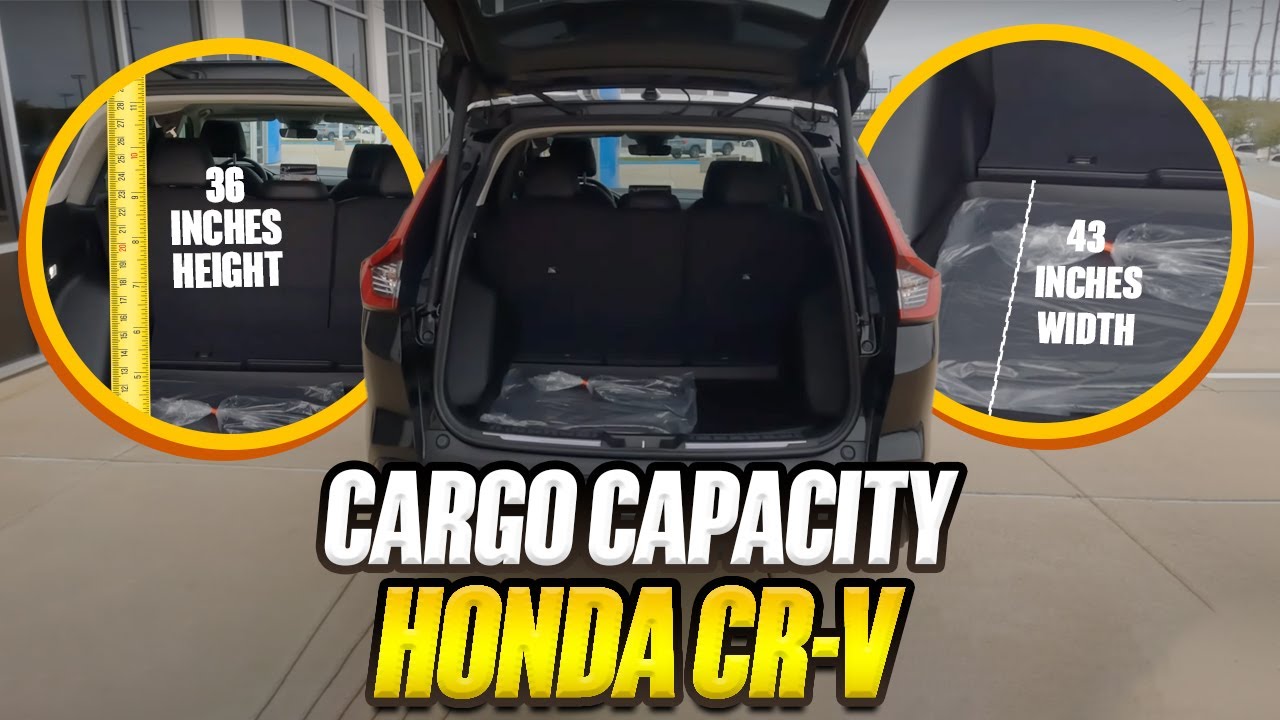 2023 Honda CR-V EX- True Cargo Capacity Given In Inches