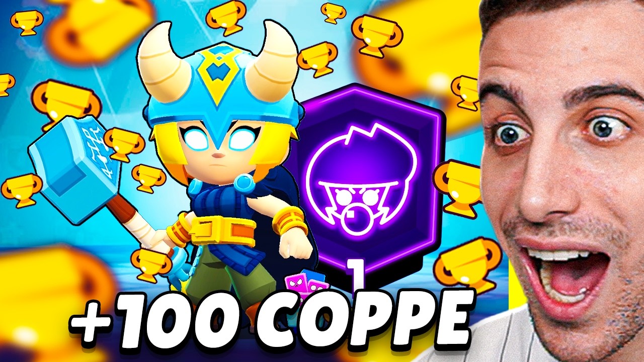 +100 TROFEI con BIBI Sopra il PRESTIGIO in 30 Minuti! Brawl Stars ITA!