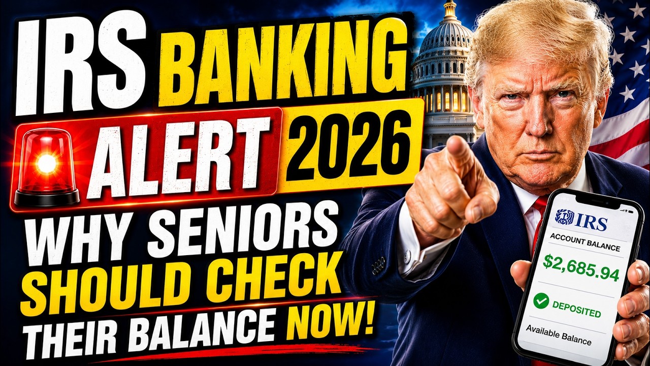 IRS Banking Alert 2026 &mdash; Why Seniors Should Check Their Account Balance Now
