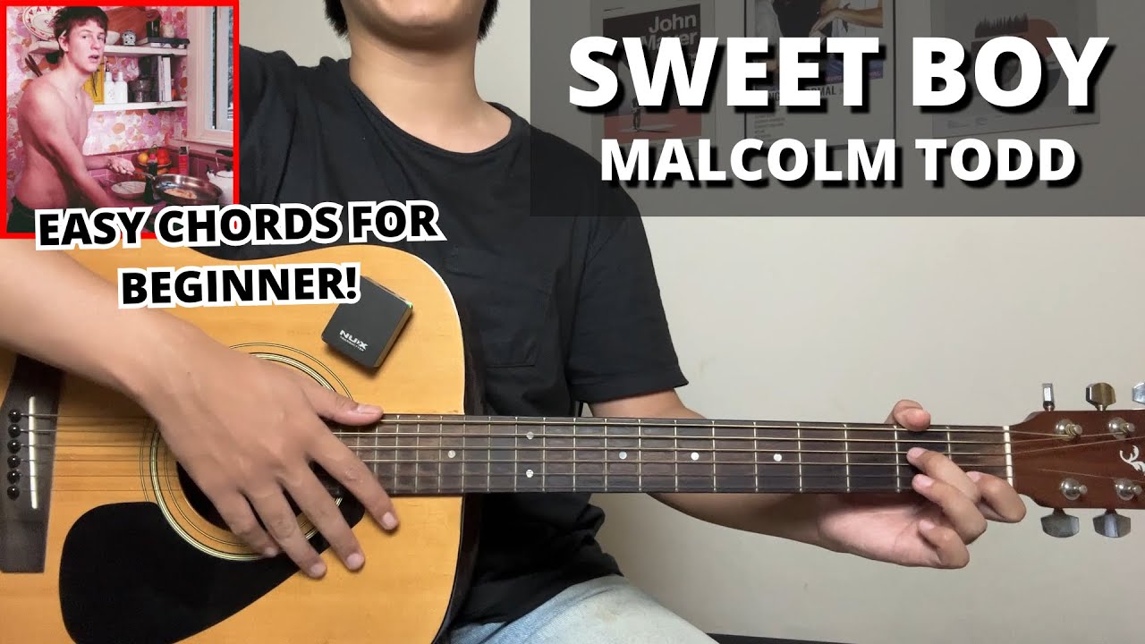 Sweet Boy - Malcolm Todd (Guitar Tutorial) No Capo! Easy Chords For Beginner!