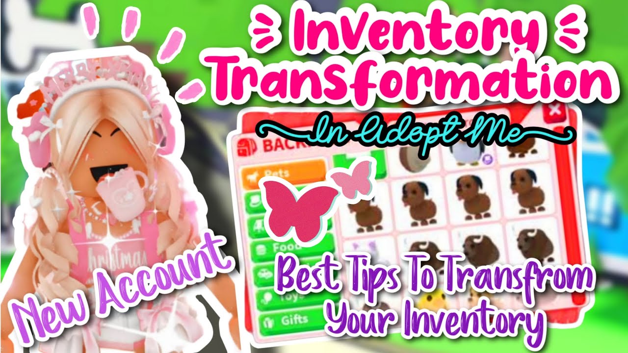 BEST Tips To Transform YOUR Inventory In Adopt Me!🐾 2025 Inventory Transformation Tips💌🌼