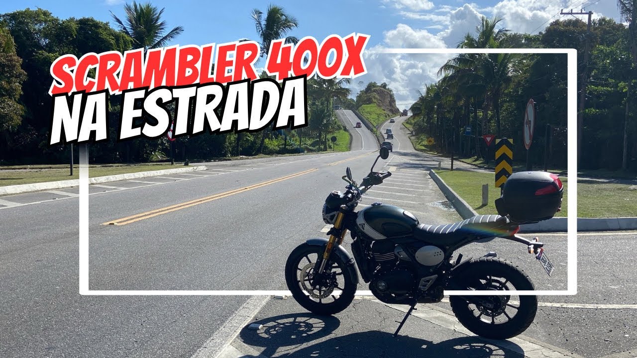 Triumph Scrambler 400X na Estrada: Como ela se sai em viagens?