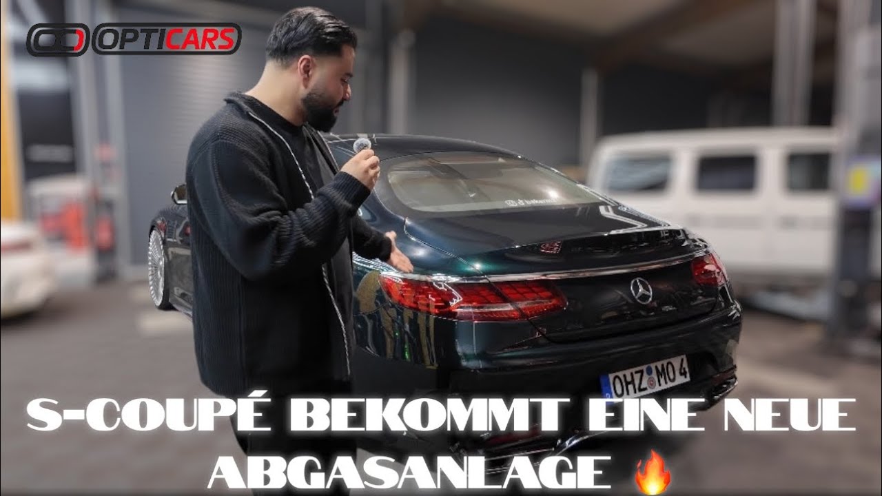 Zu Besuch bei OptiCars 🔧 Capristo Abgasanlage fürs S Coupé! 😮‍💨 | BAKERM3
