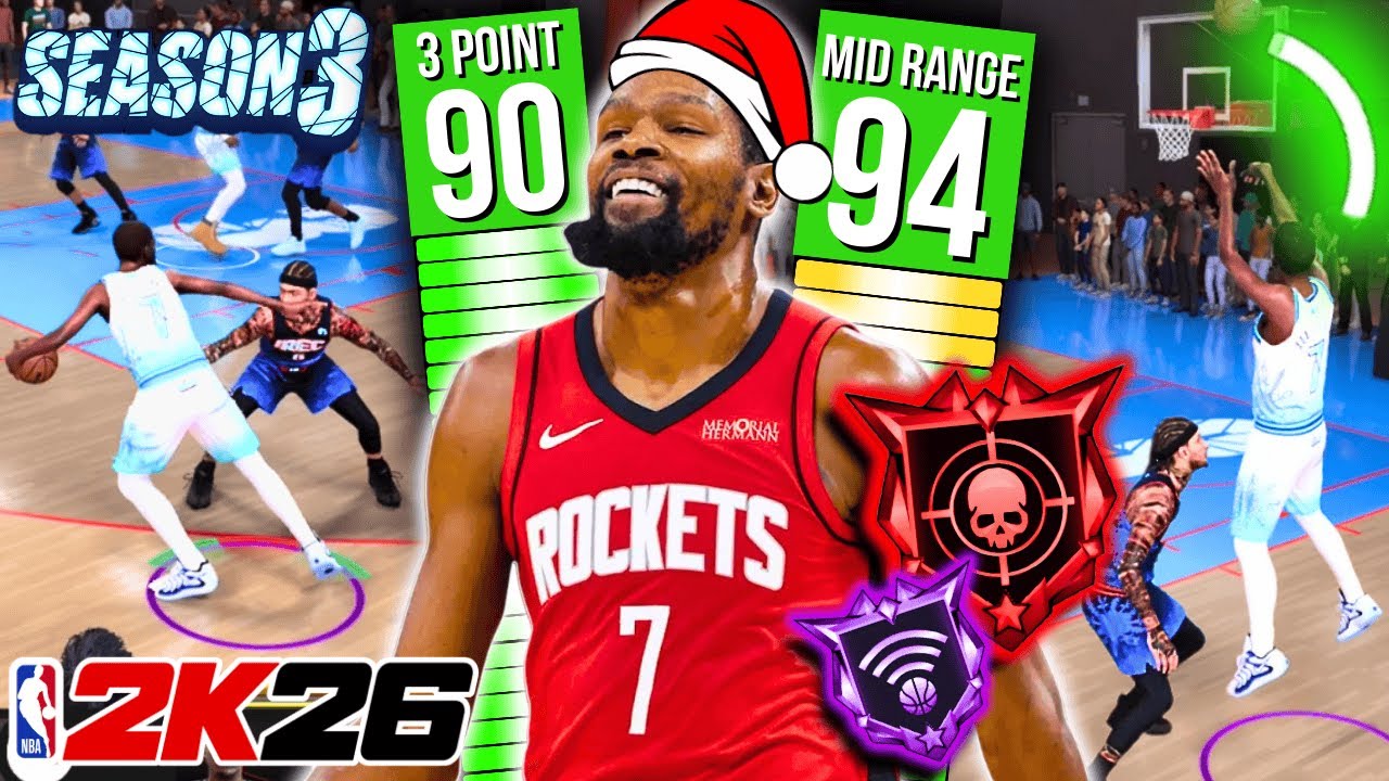 Этот билд Кевина Дюранта &mdash; снайпер в NBA 2K26 &mdash; как играть как KD!