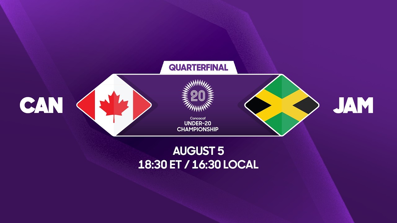 Canada vs Jamaica | 2026 Concacaf Under-20 Championship