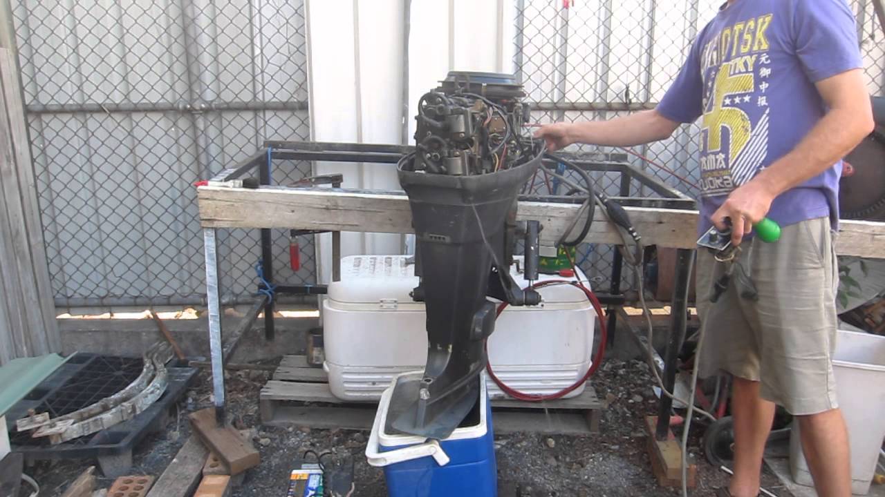 MARINER 55 OUTBOARD COLD START