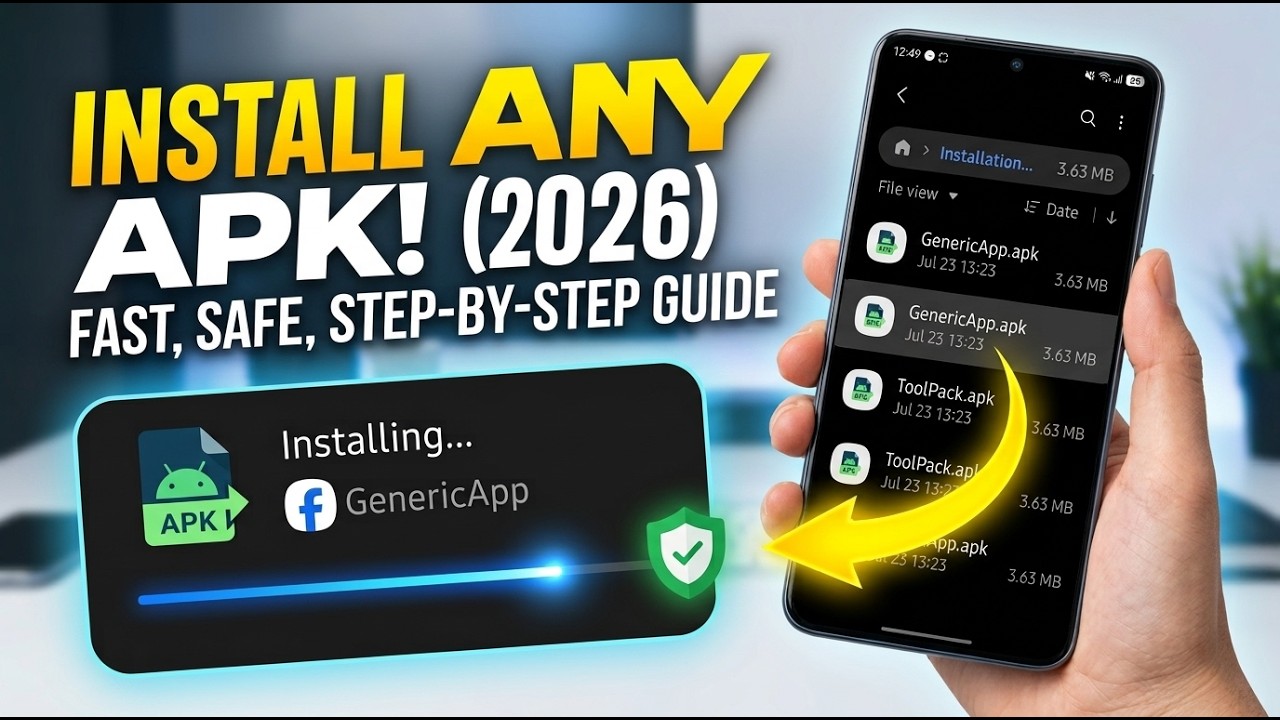Как установить APK-файлы на Android (пошаговое руководство 2026)