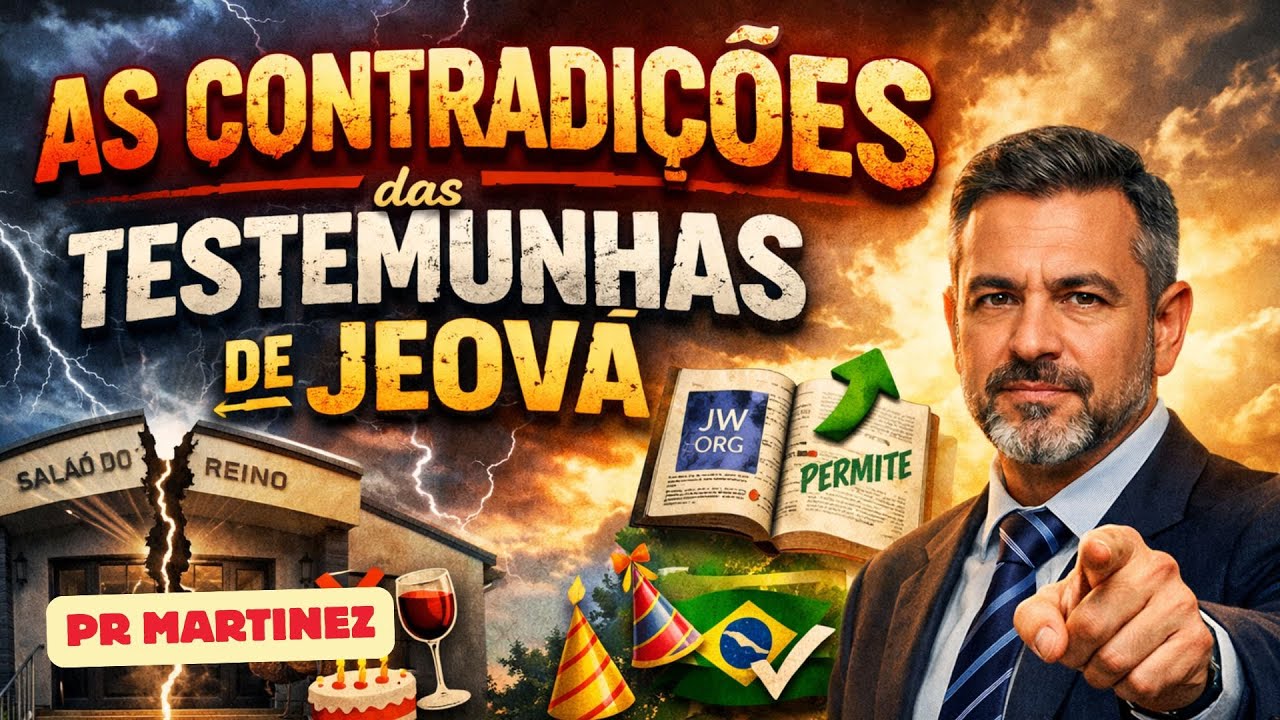 As Contradições das Testemunhas de Jeová, Pr. Martinez mostra