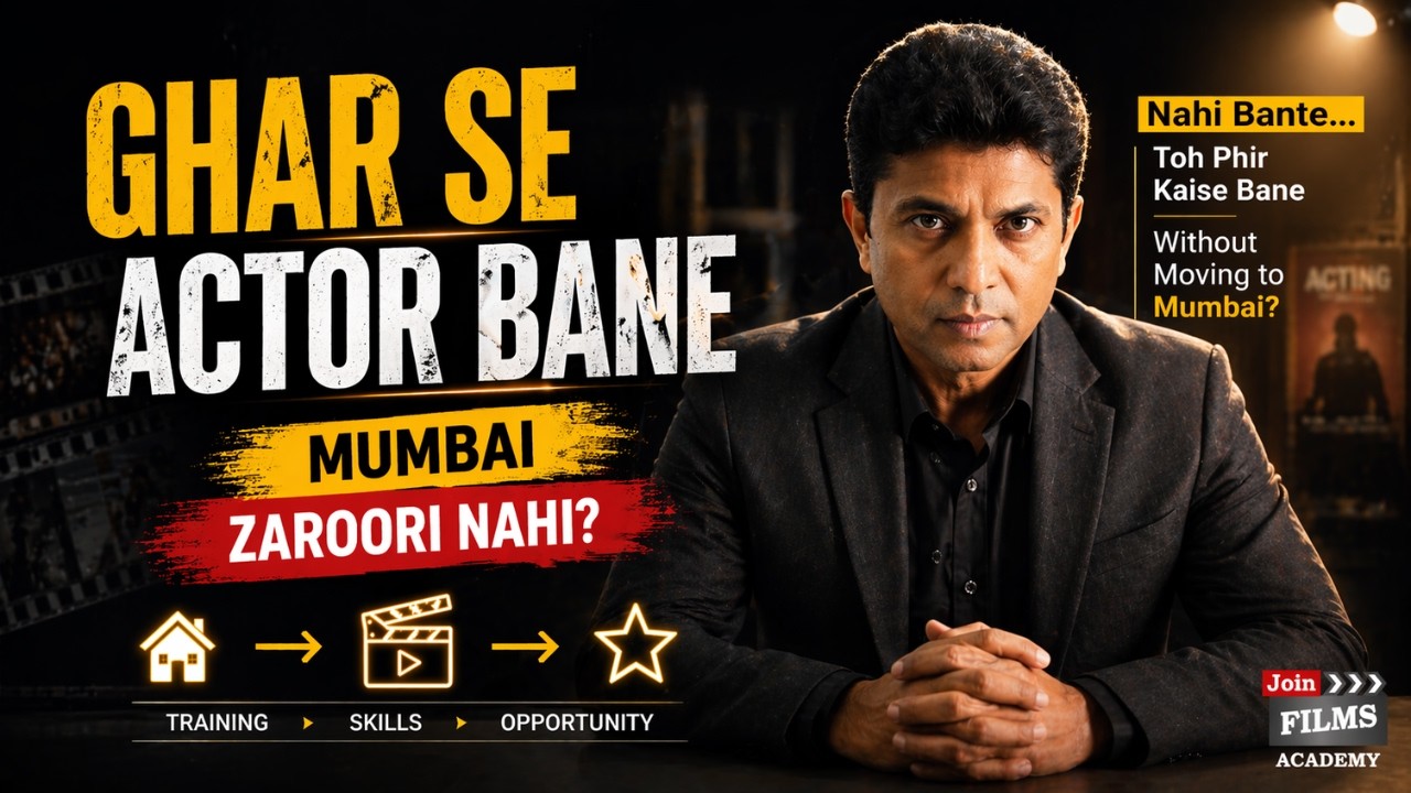ACTOR बने घर बैठे - बैठे |  How to become an actor |  JoinFilms App