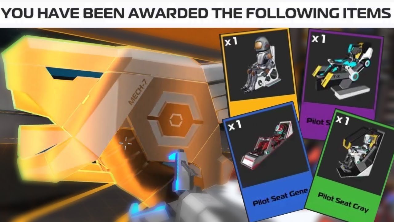 TAUNTS AND PILOT SEATS - Robocraft Update