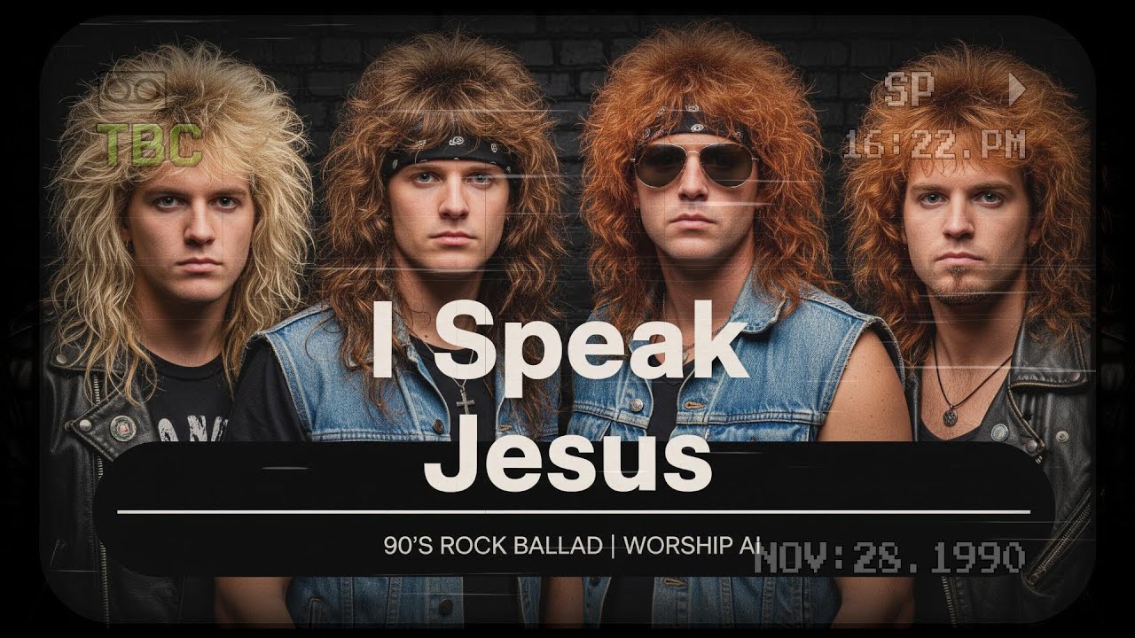 I Speak Jesus  - 90&rsquo;s Rock Ballad (Worship AI)
