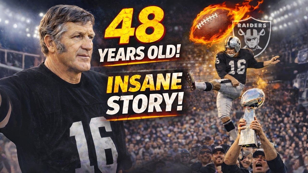 The 48 Year Old Raider Who SAVED His Team 5 Weeks Straight