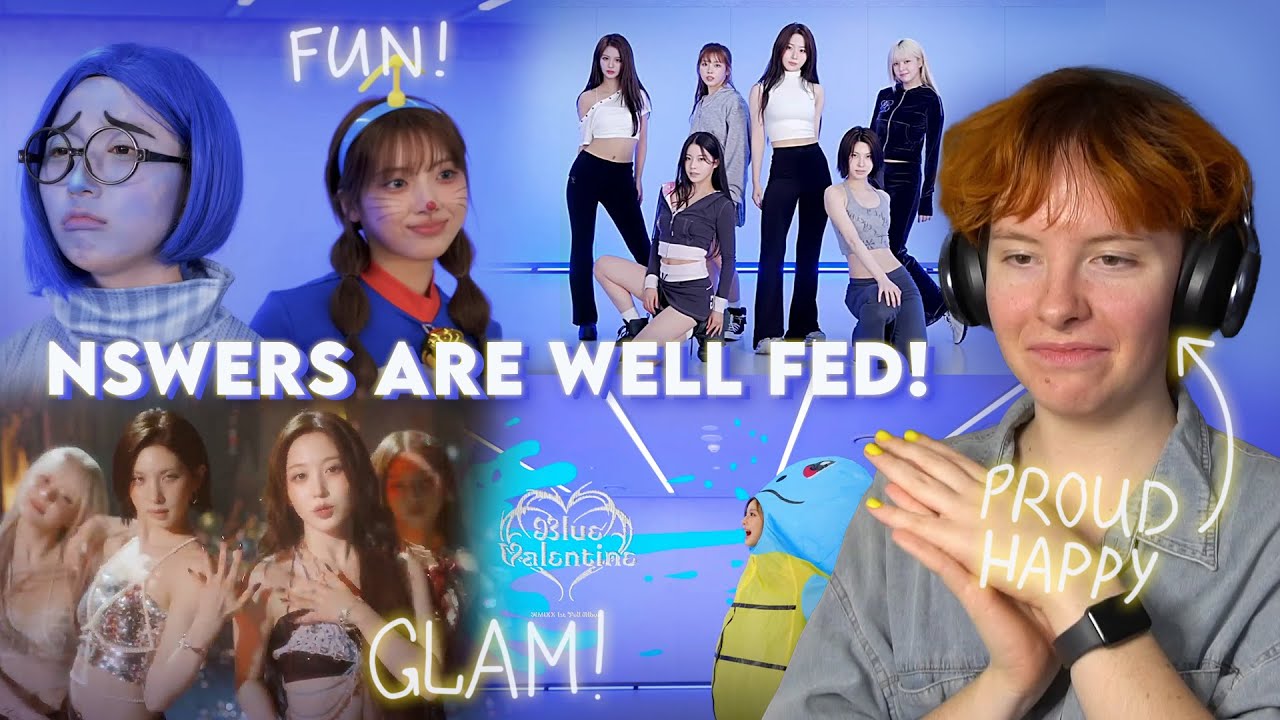 NMIXX Blue Valentine Performances Reaction | I am PROUD NSWER!