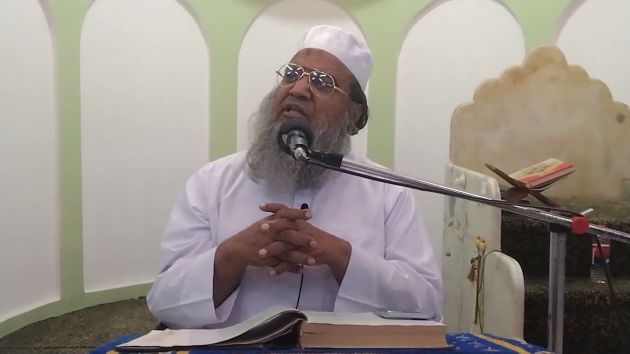 حضرت مولانا مفتی محمد عامر خان صاحب قاسمی رمضان کی فضیلت پر شاندار خطاب مسجد حفصہ ٹولی چوکی حیدراباد