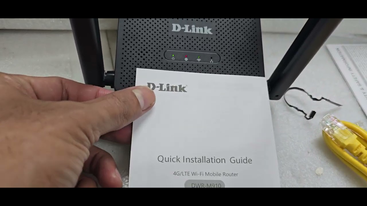 Tes Router Modem D-Link DWR-M910 Pakai Provider INDOSAT