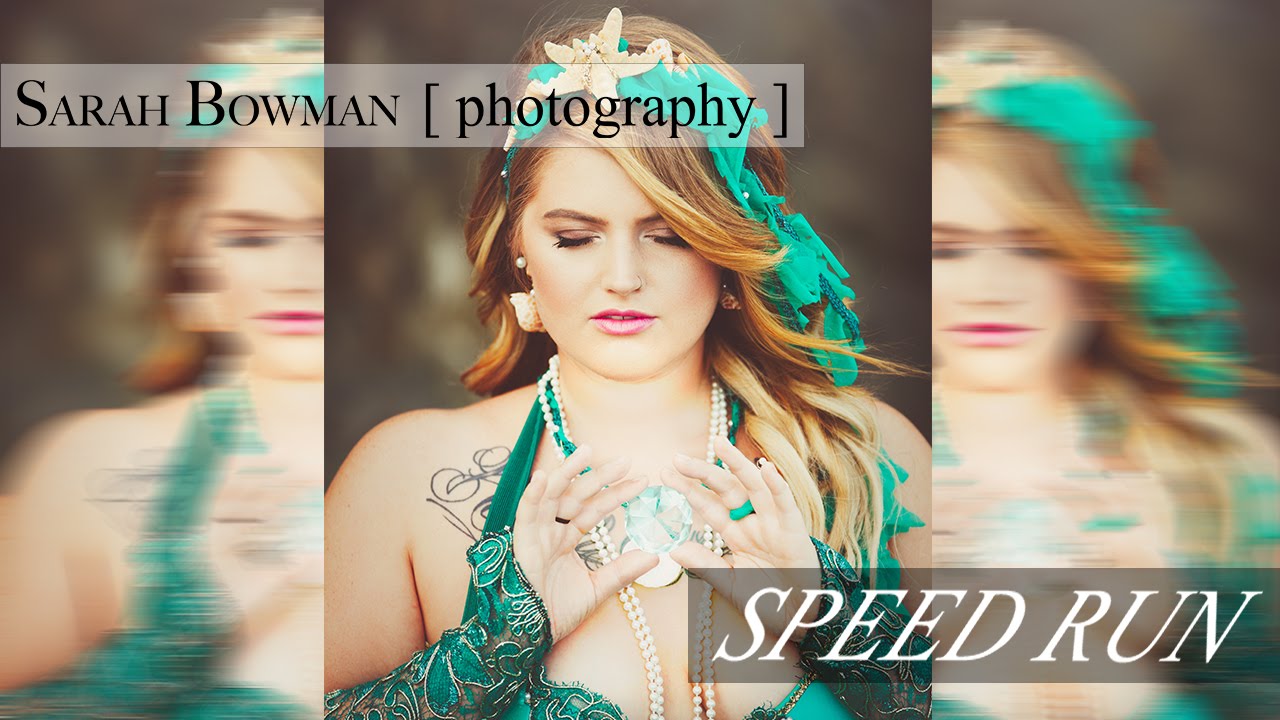 Photoshop Time Lapse / Speed Run - Alanna