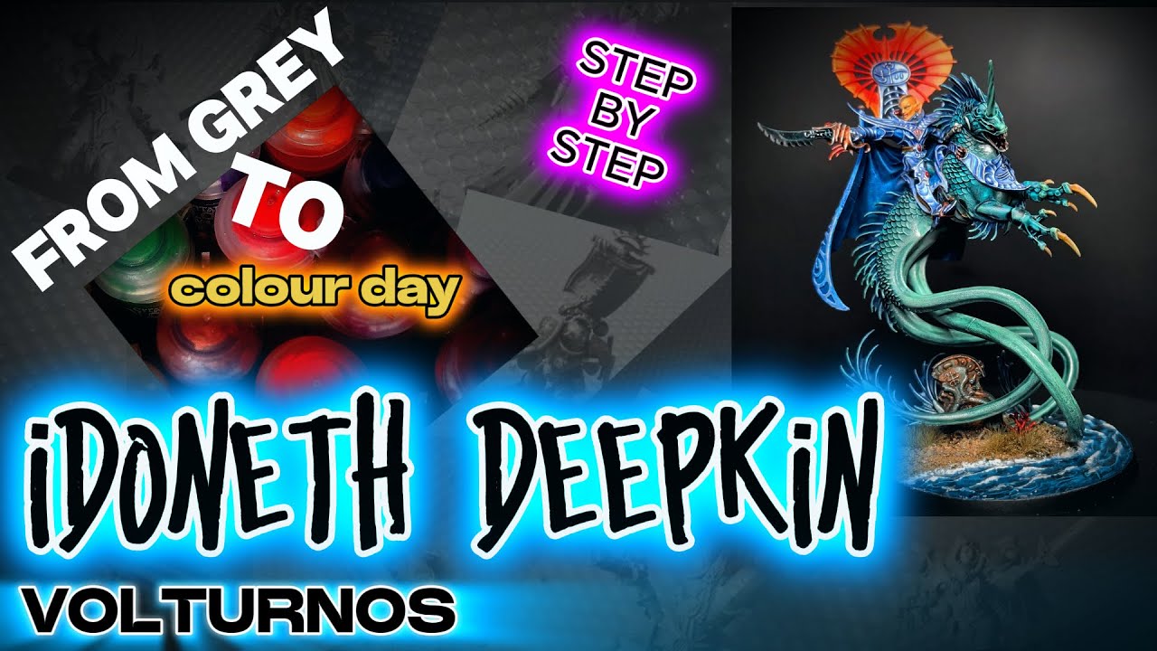 High King of the Deep &mdash; Painting Volturnos | Idoneth Deepkin | Warhammer Age of Sigmar - TUTORIAL