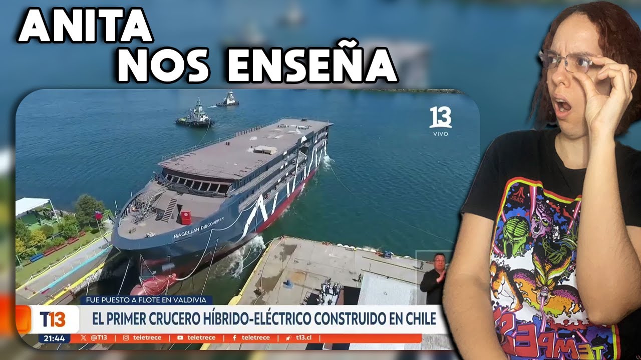 Anita nos muestra: Primer crucero h&iacute;brido-el&eacute;ctrico construido en Chile