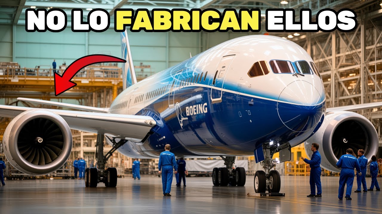 ¿Quién Fabrica Realmente los Aviones? El Secreto de Boeing y Airbus No Quieren Que Sepas