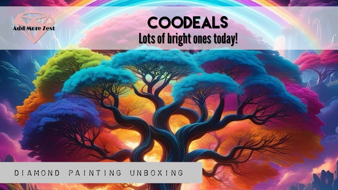 Diamond Painting Unboxing | CooDeals