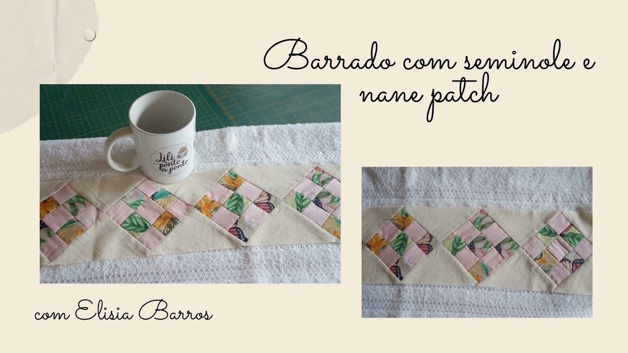 Barrado de seminole com nane patch