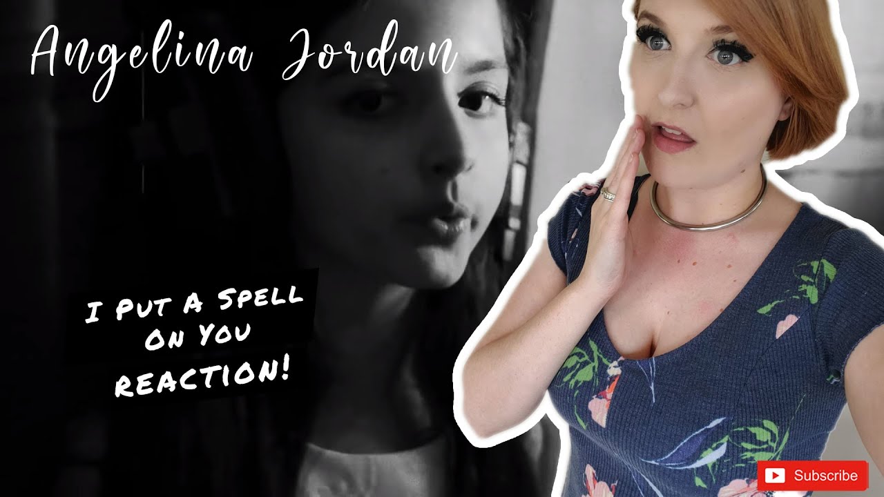 ANGELINA JORDAN - I Put A Spell On You | METAL HEAD REACTS