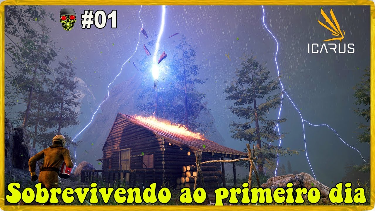 🐺Icarus🐺 sobrevivendo ao primeiro dia EP01