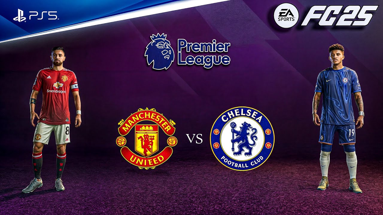 FC 25 - Manchester United vs. Chelsea Ft. Palmer, Hojlund, | Premier League 24/25 | PS5™ [4K60]