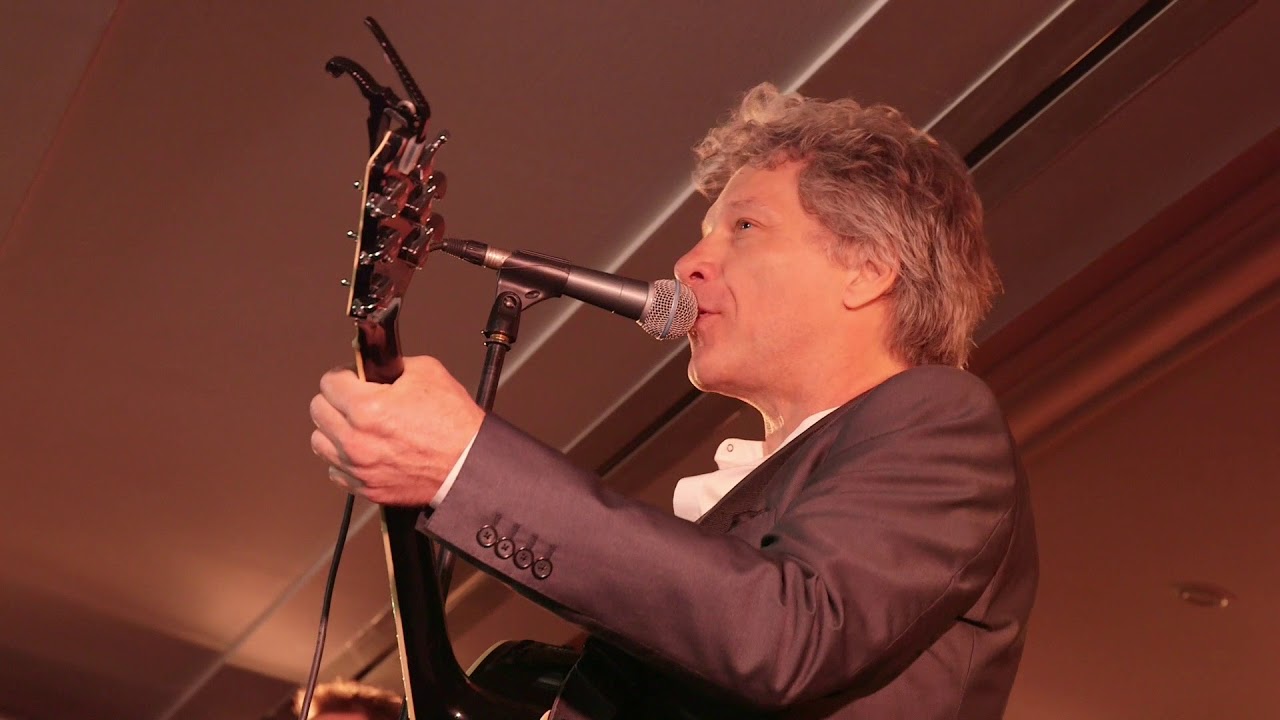 Jon Bon Jovi et Gérard Bertrand à l'Eden Roc